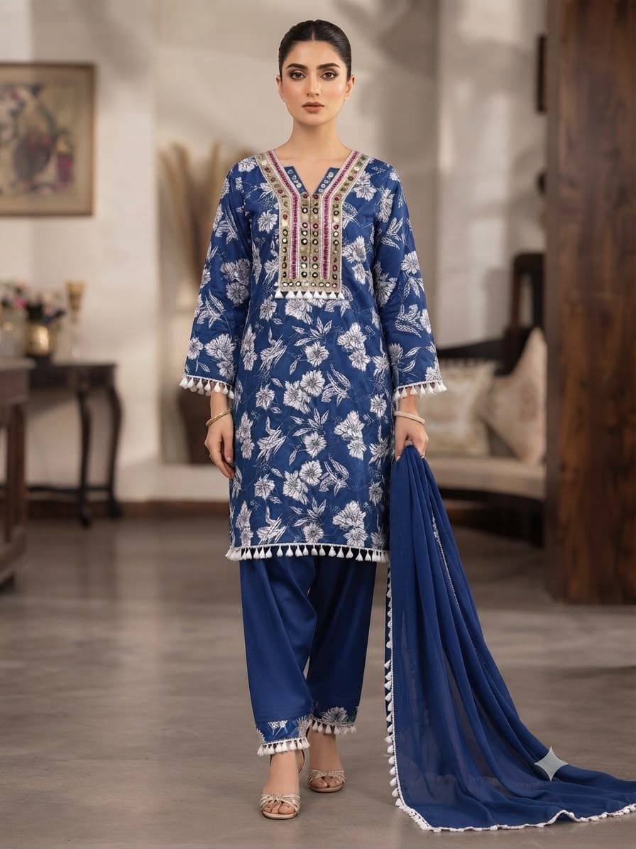SS Collection Kurta Farshi salwar set