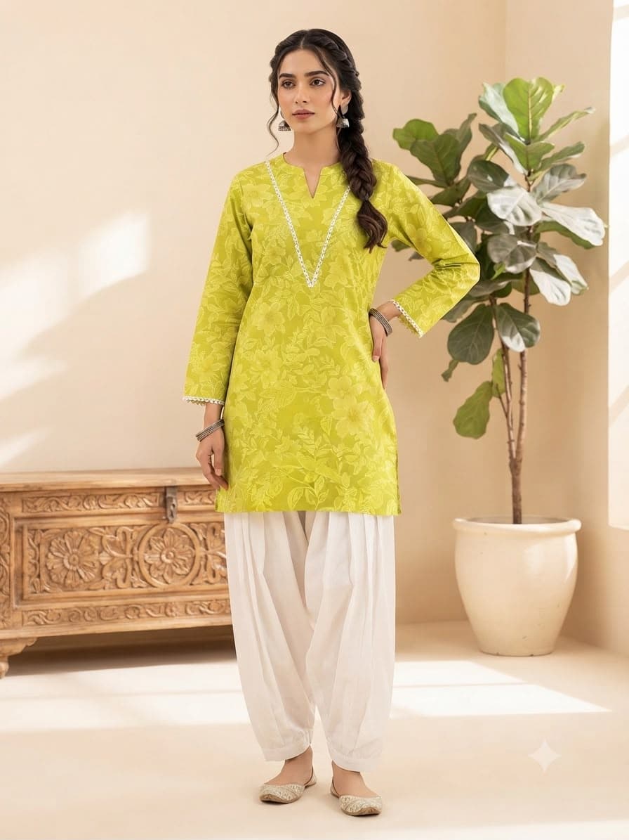 SS Collection Kurta with farshi salwar