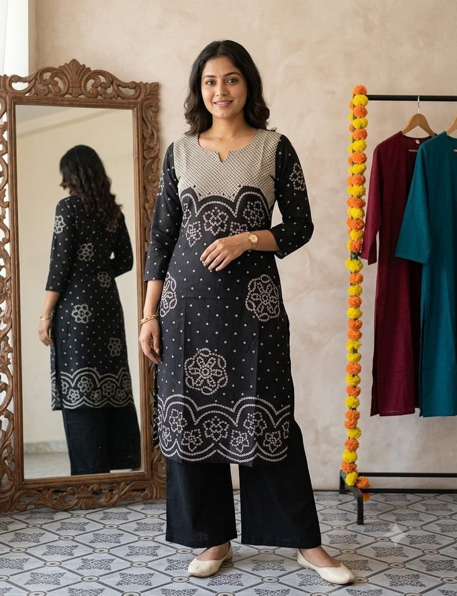 SS Collection long Jaipuri Kurti